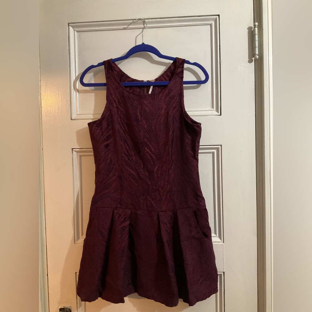 Free people never been worn dress with pockets!